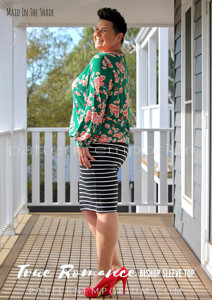 True Romance | Bishop Sleeve Top PDF  Pattern - Image 11