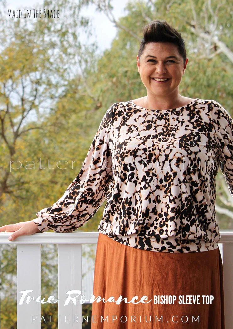 True Romance | Bishop Sleeve Top PDF  Pattern - Image 14