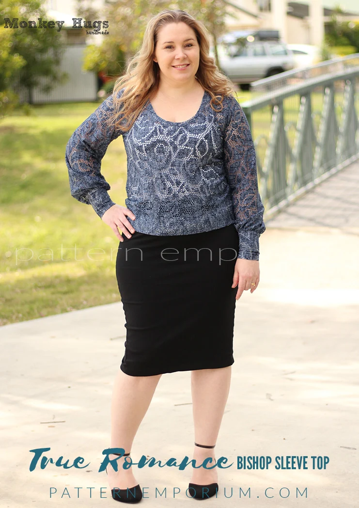 True Romance | Bishop Sleeve Top PDF  Pattern - Image 48