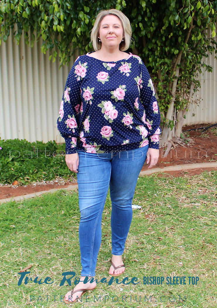 True Romance | Bishop Sleeve Top PDF  Pattern - Image 65