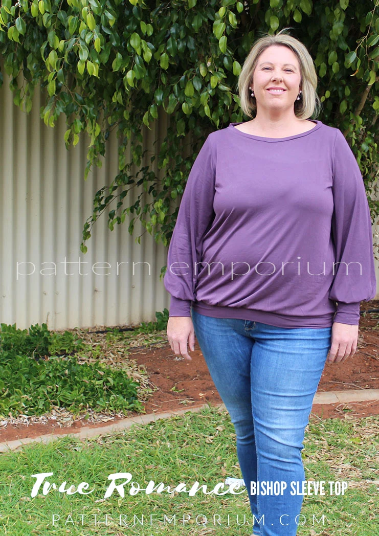 True Romance | Bishop Sleeve Top PDF  Pattern - Image 66