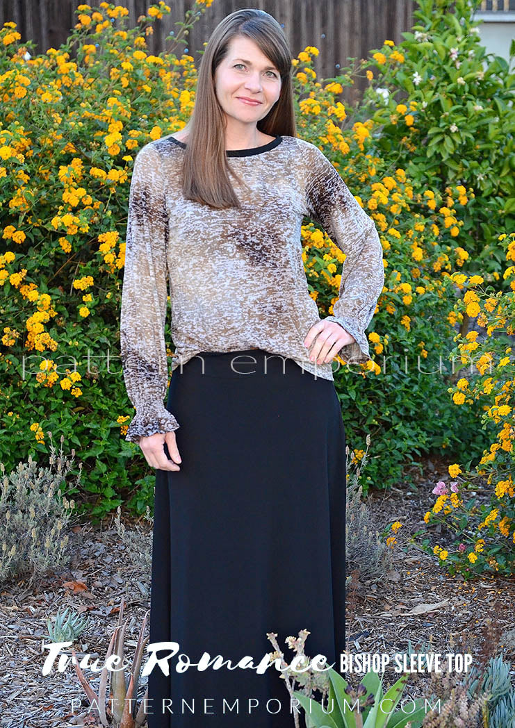 True Romance | Bishop Sleeve Top PDF  Pattern - Image 68
