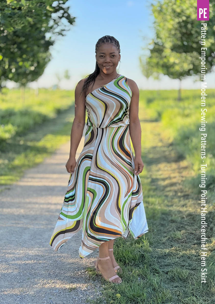 Turning Point | Handkerchief Hem Skirt PDF Sewing Pattern - Image 23