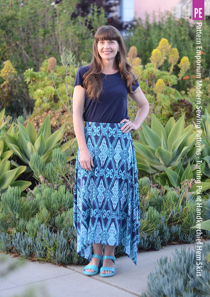 Turning Point | Handkerchief Hem Skirt PDF Sewing Pattern - Image 24