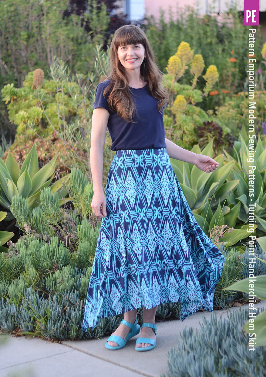 Turning Point | Handkerchief Hem Skirt PDF Sewing Pattern - Image 25