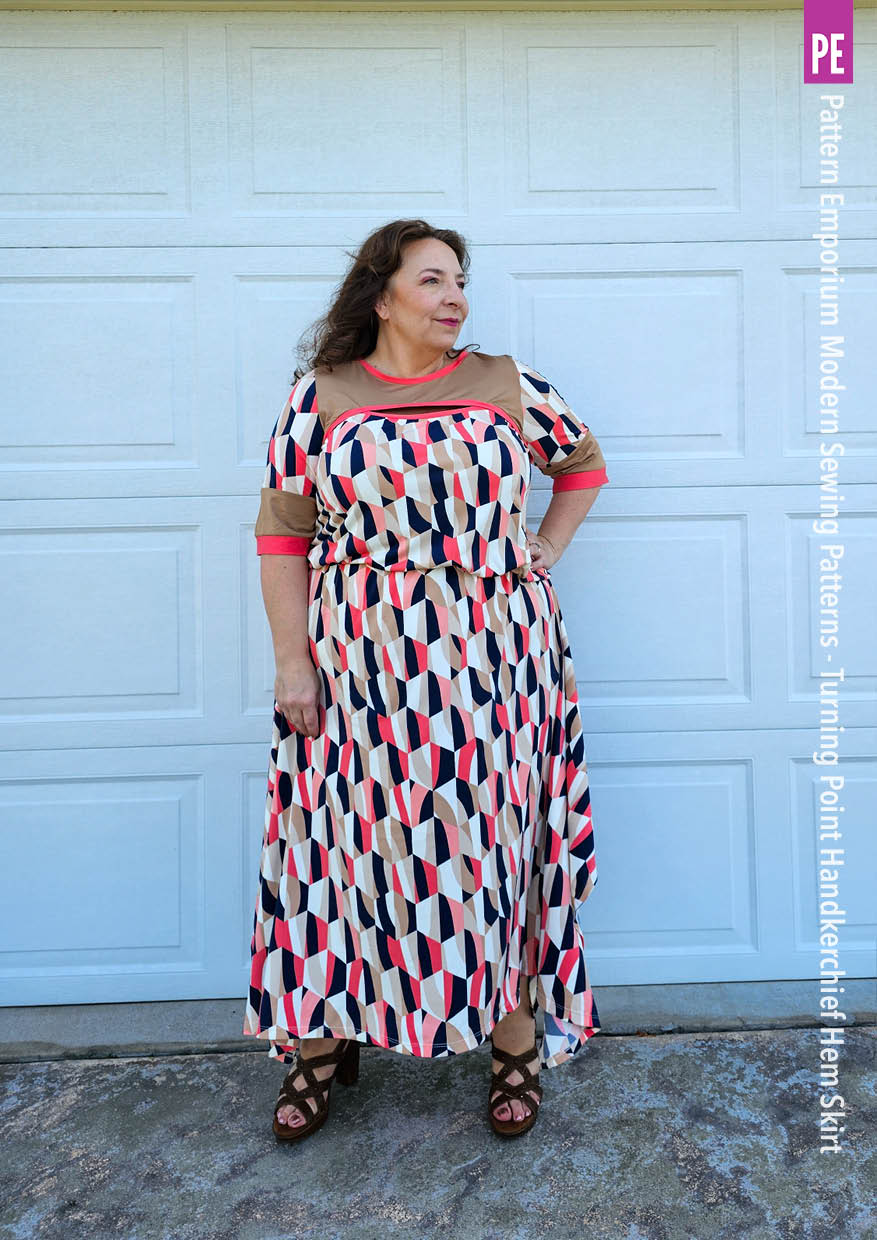 Turning Point | Handkerchief Hem Skirt PDF Sewing Pattern - Image 27