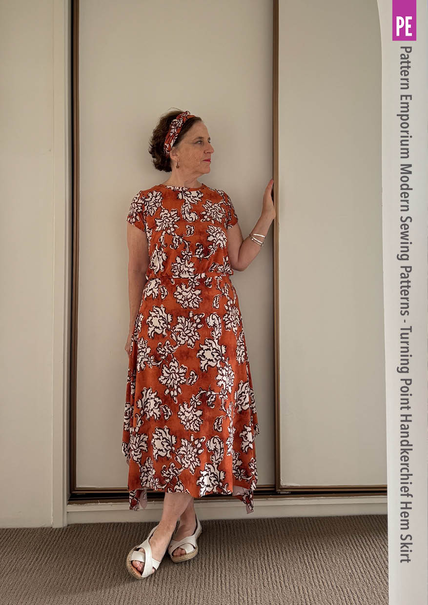 Turning Point | Handkerchief Hem Skirt PDF Sewing Pattern - Image 31