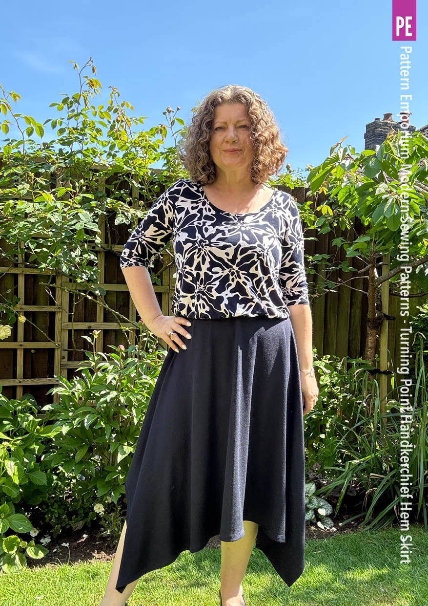 Turning Point | Handkerchief Hem Skirt PDF Sewing Pattern - Image 37