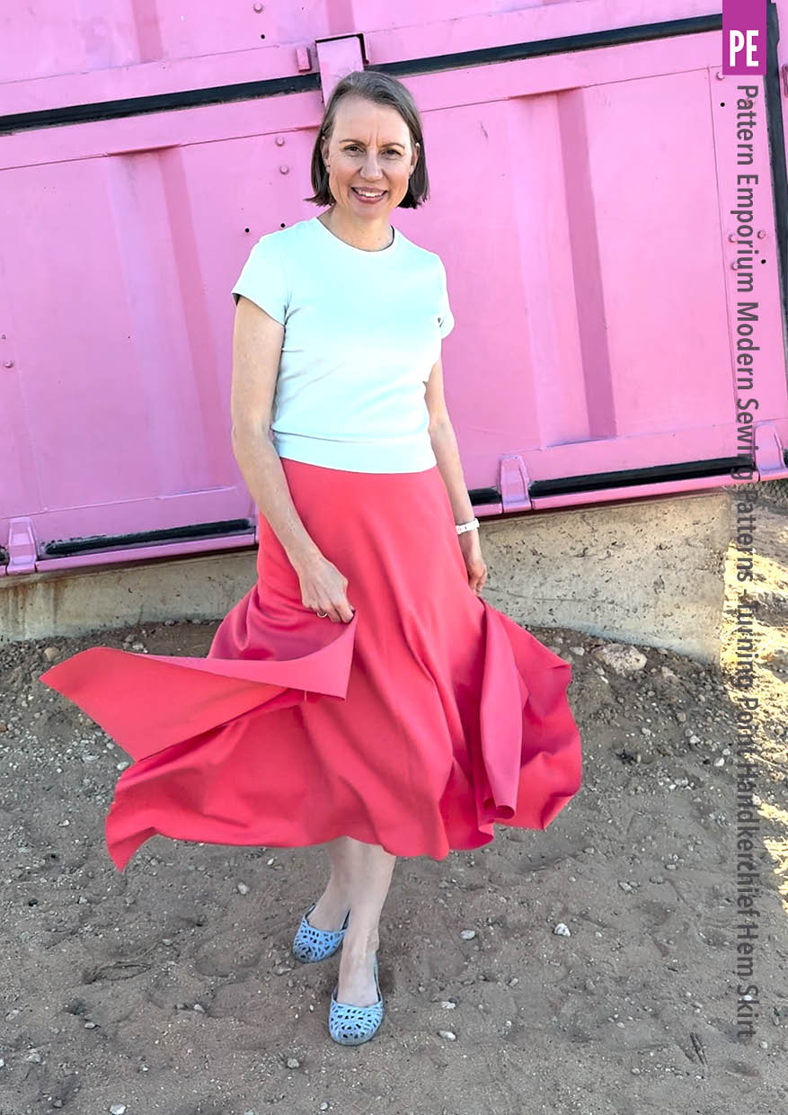 Turning Point | Handkerchief Hem Skirt PDF Sewing Pattern - Image 42