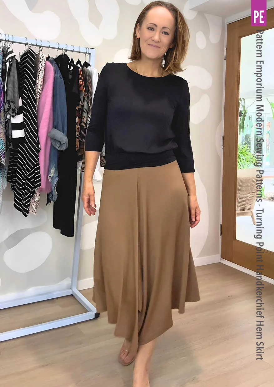 Turning Point | Handkerchief Hem Skirt PDF Sewing Pattern - Image 44