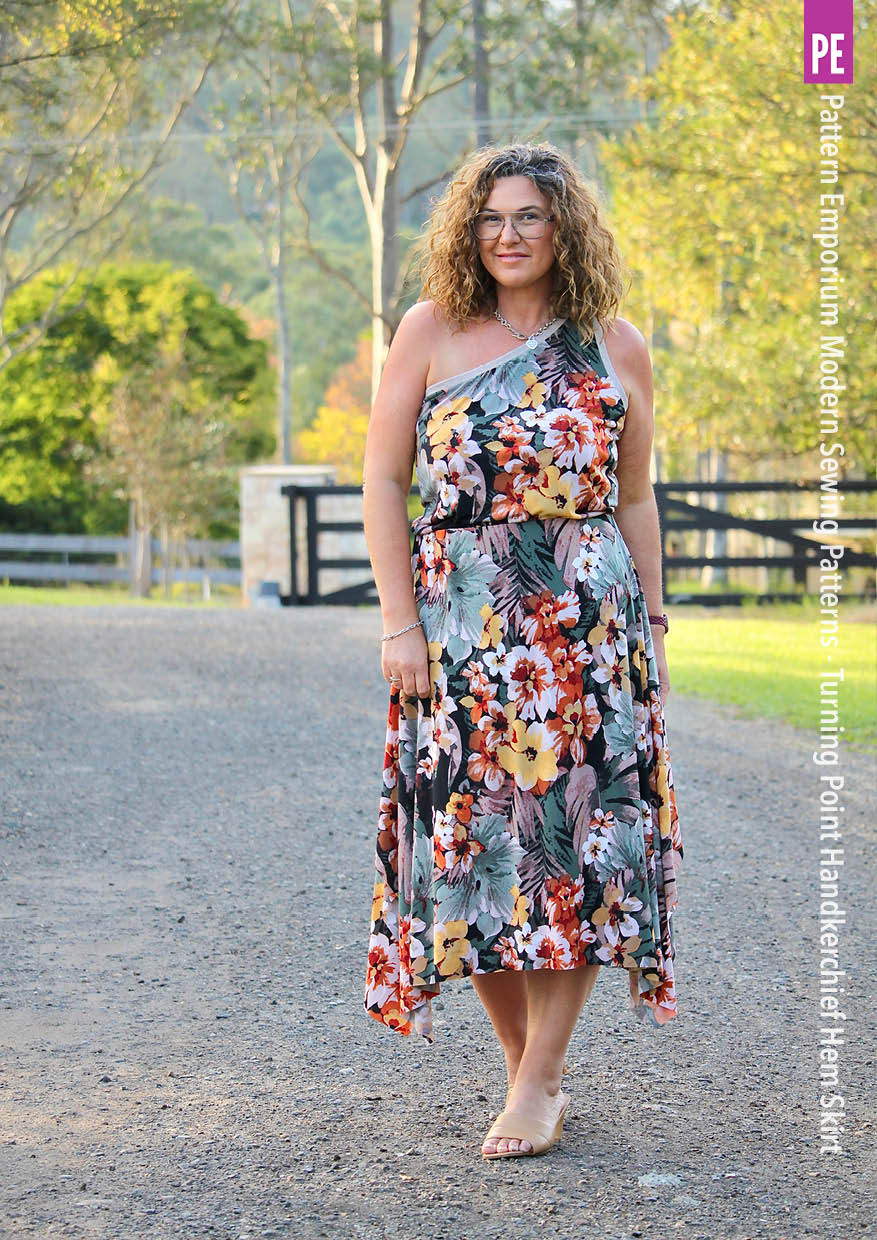 Turning Point | Handkerchief Hem Skirt PDF Sewing Pattern - Image 50