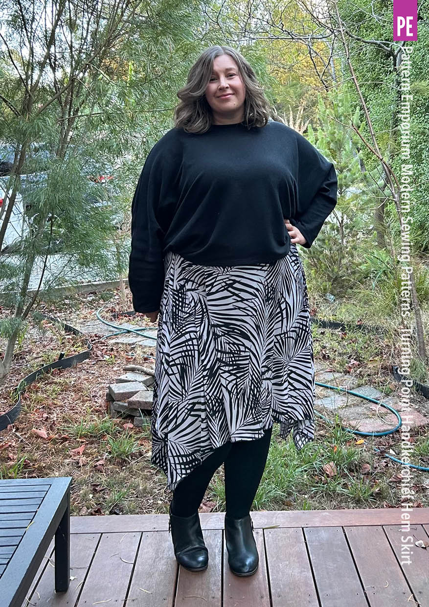 Turning Point | Handkerchief Hem Skirt PDF Sewing Pattern - Image 52