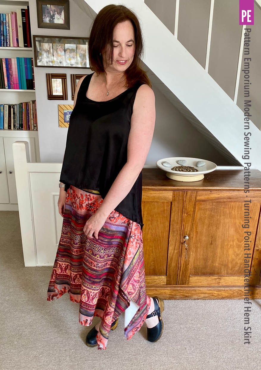 Turning Point | Handkerchief Hem Skirt PDF Sewing Pattern - Image 60