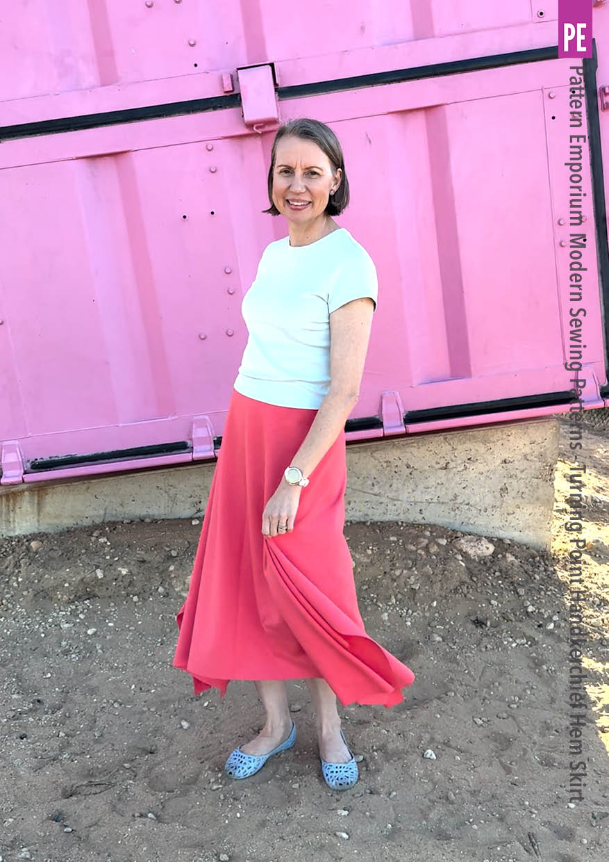 Turning Point | Handkerchief Hem Skirt PDF Sewing Pattern - Image 62