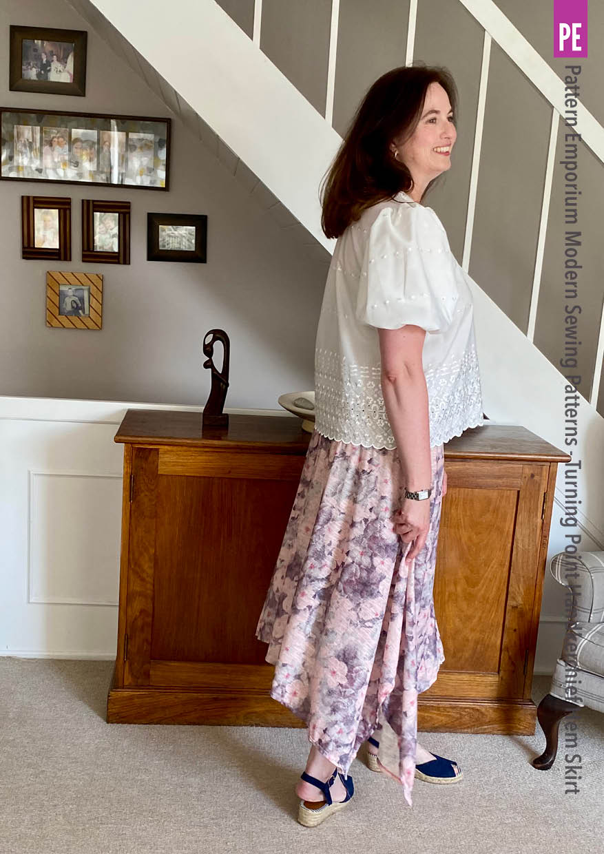 Turning Point | Handkerchief Hem Skirt PDF Sewing Pattern - Image 64