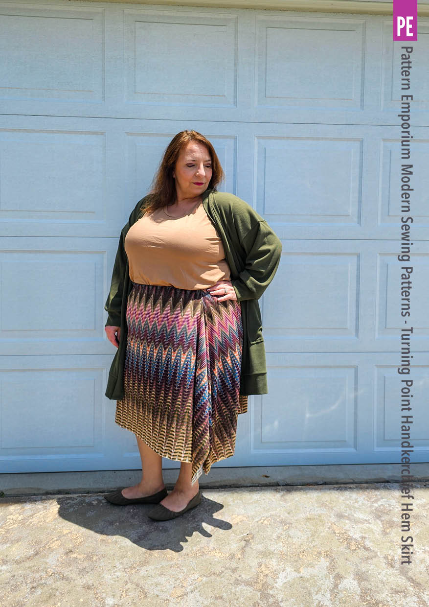Turning Point | Handkerchief Hem Skirt PDF Sewing Pattern - Image 65