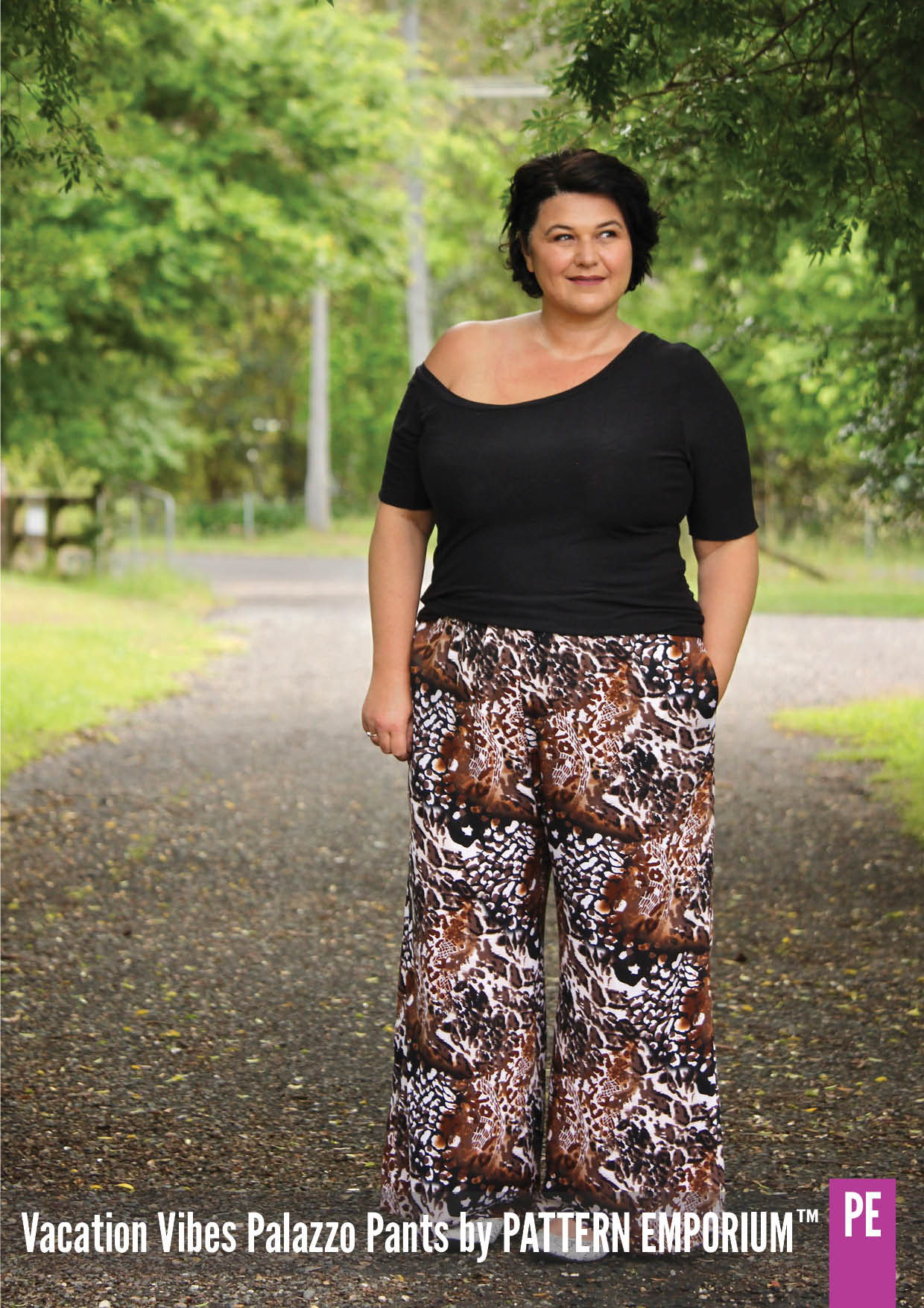 Vacation Vibes | Palazzo Pants PDF Sewing Pattern - Image 10