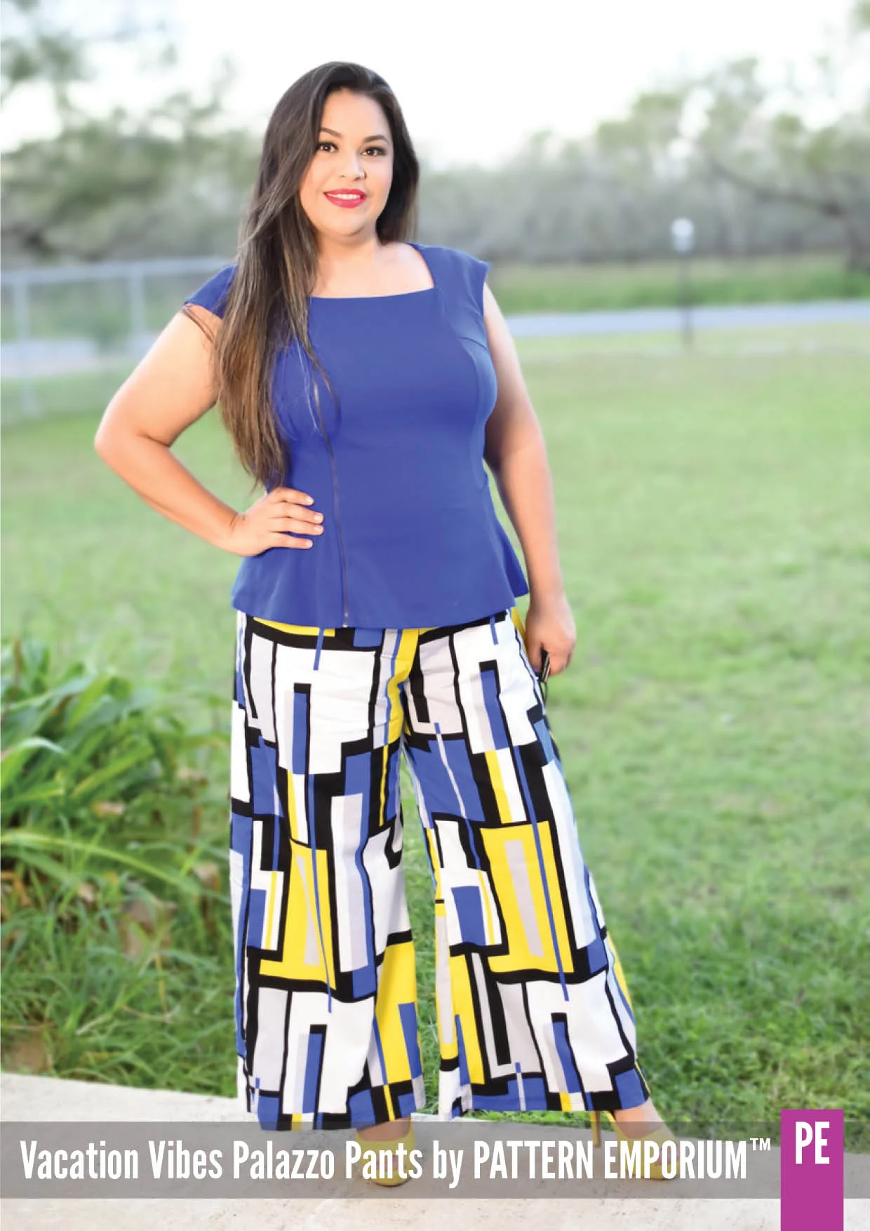 Vacation Vibes | Palazzo Pants PDF Sewing Pattern - Image 14
