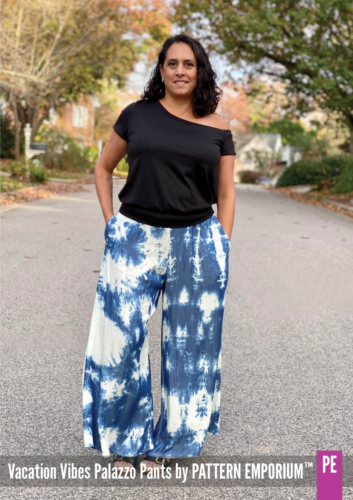Vacation Vibes | Palazzo Pants PDF Sewing Pattern - Image 24