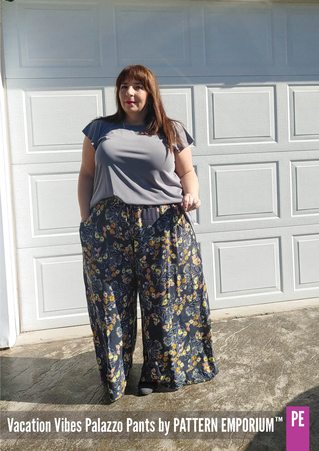 Vacation Vibes | Palazzo Pants PDF Sewing Pattern - Image 32