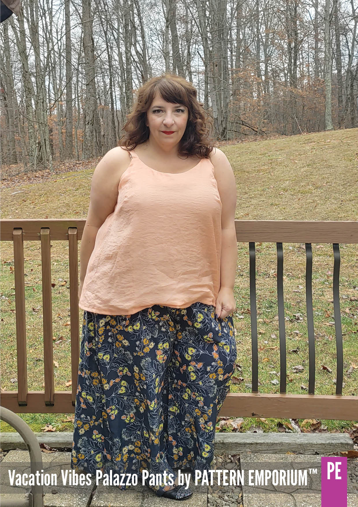 Vacation Vibes | Palazzo Pants PDF Sewing Pattern - Image 34