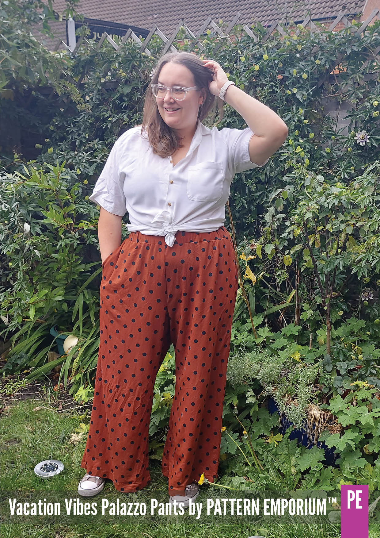 Vacation Vibes | Palazzo Pants PDF Sewing Pattern - Image 46