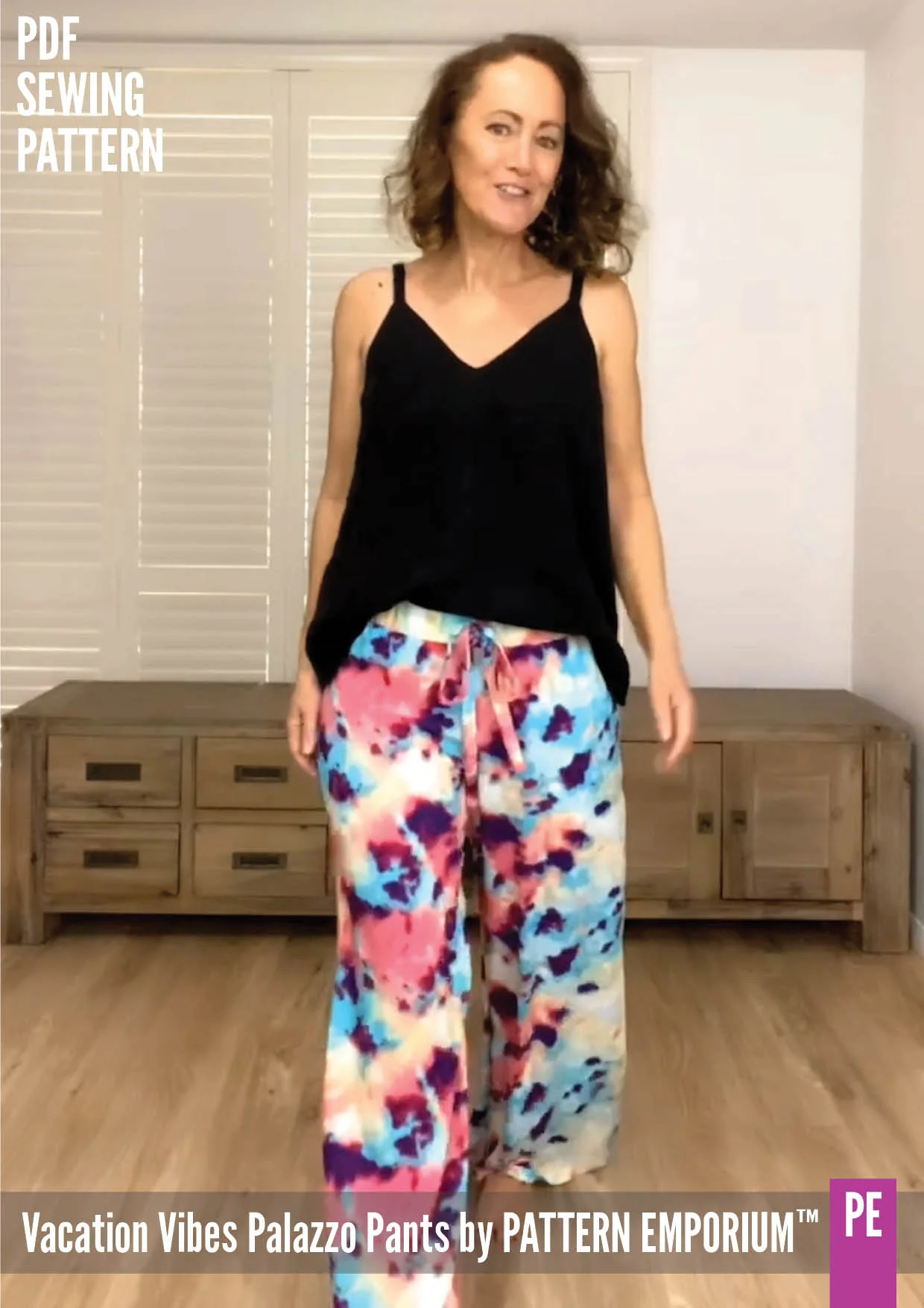 Vacation Vibes | Palazzo Pants PDF Sewing Pattern - Image 87