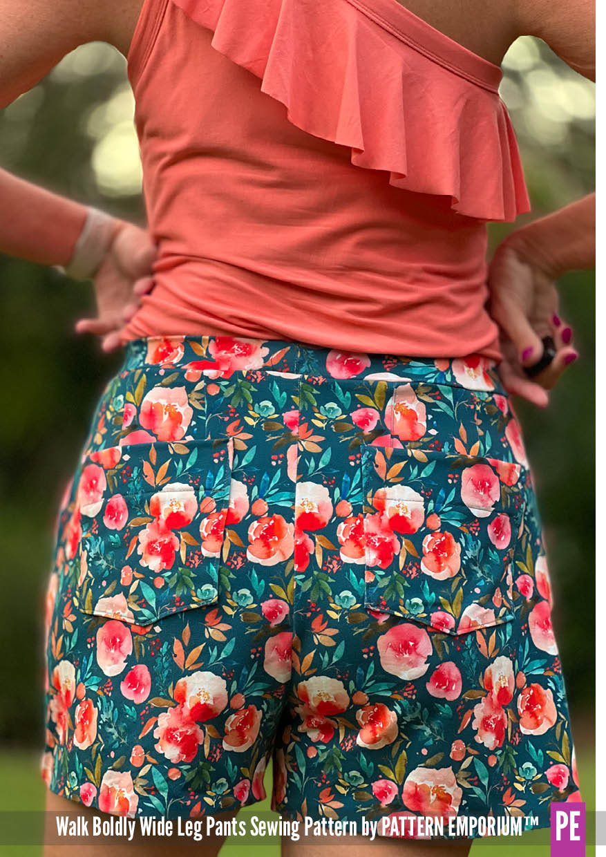 Walk Boldly | Wide Leg Pants PDF Sewing Pattern - Image 68