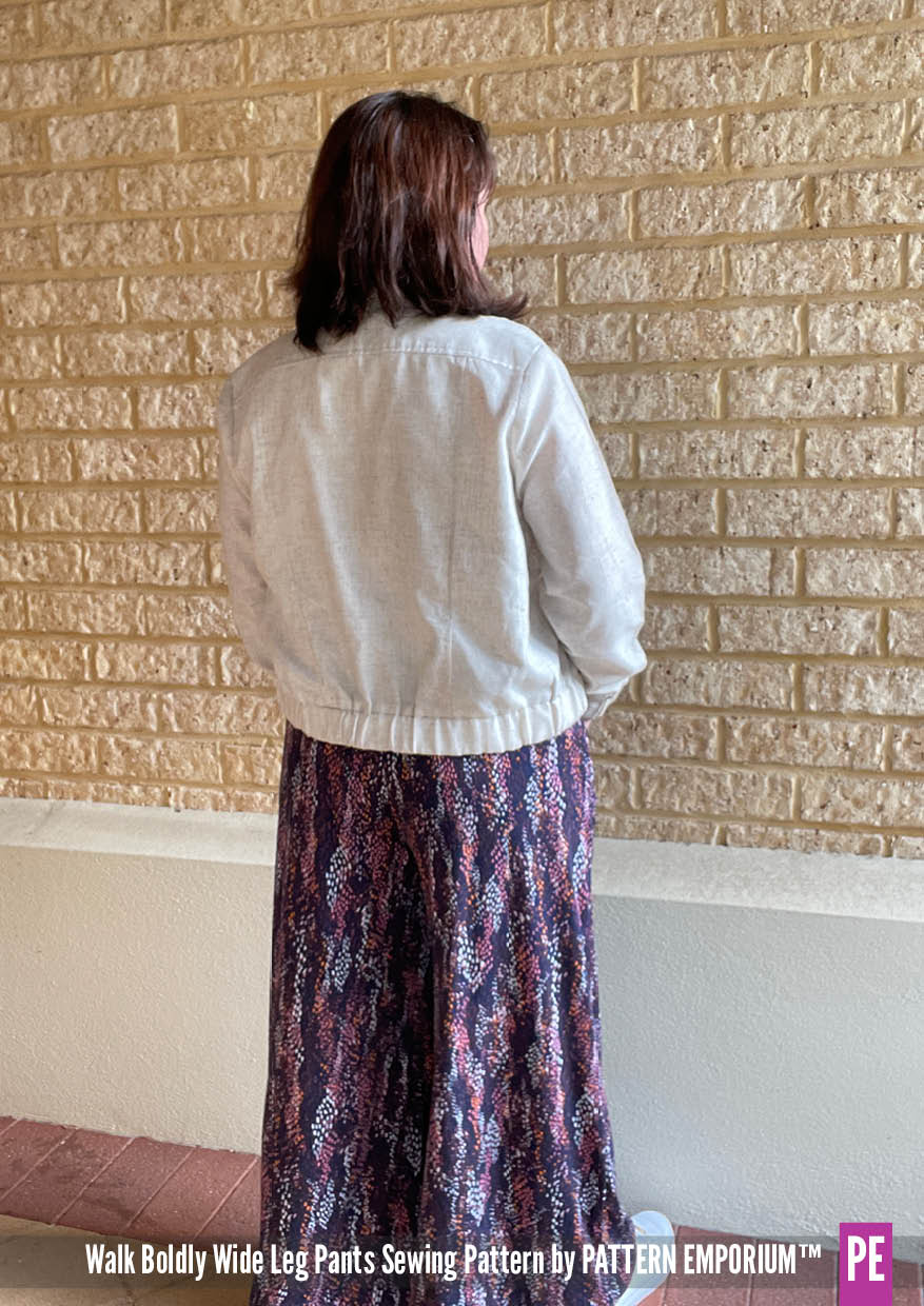 Walk Boldly | Wide Leg Pants PDF Sewing Pattern - Image 77