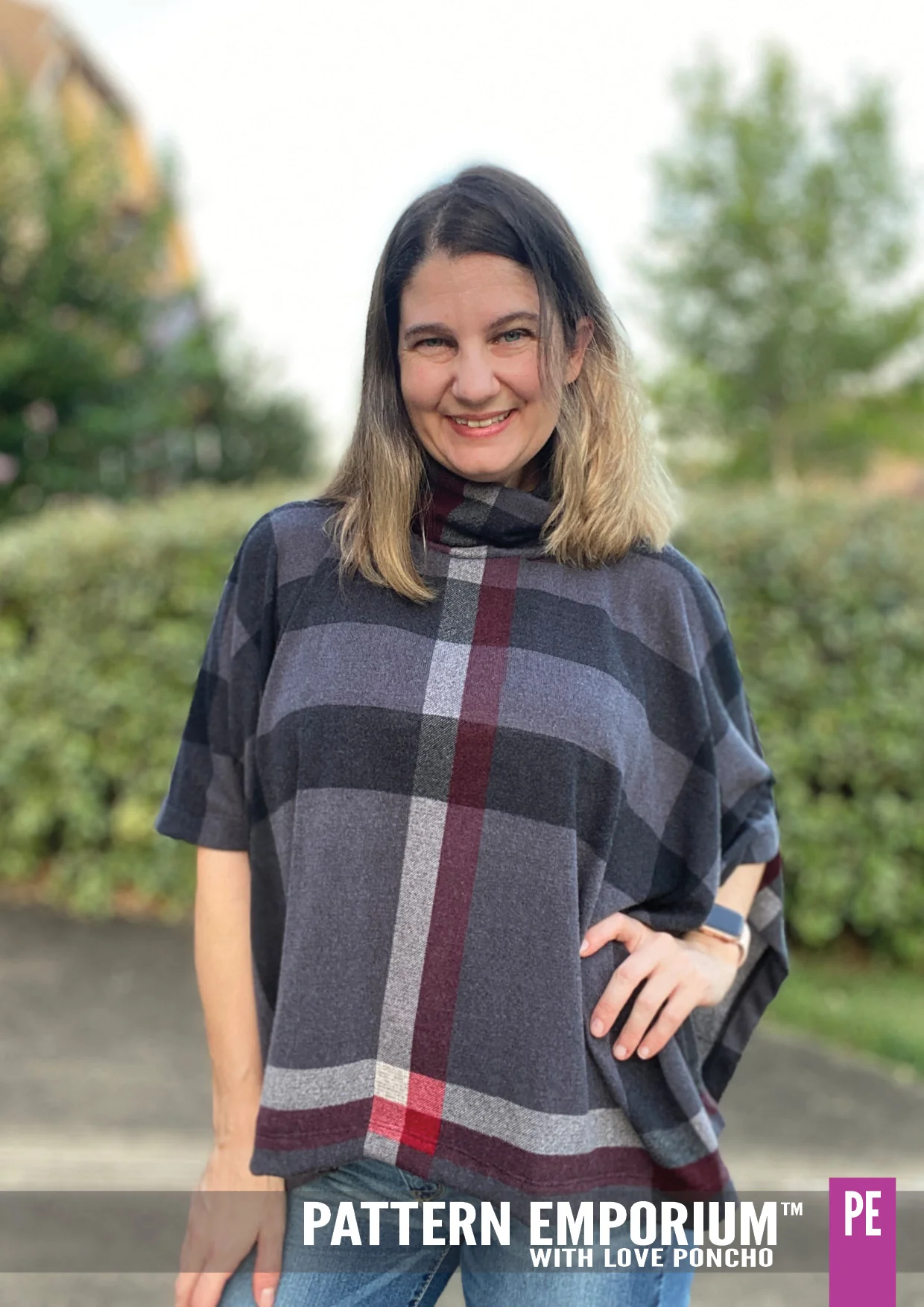 With Love | Poncho PDF Sewing Pattern - Image 10