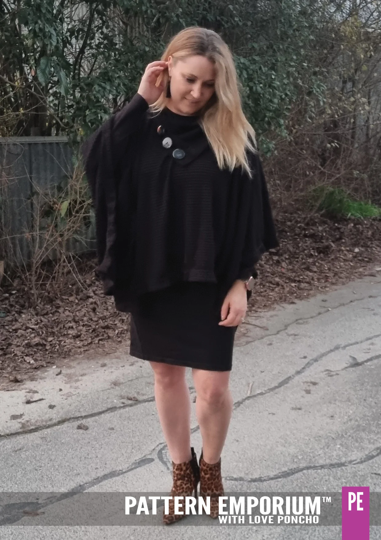 With Love | Poncho PDF Sewing Pattern - Image 106
