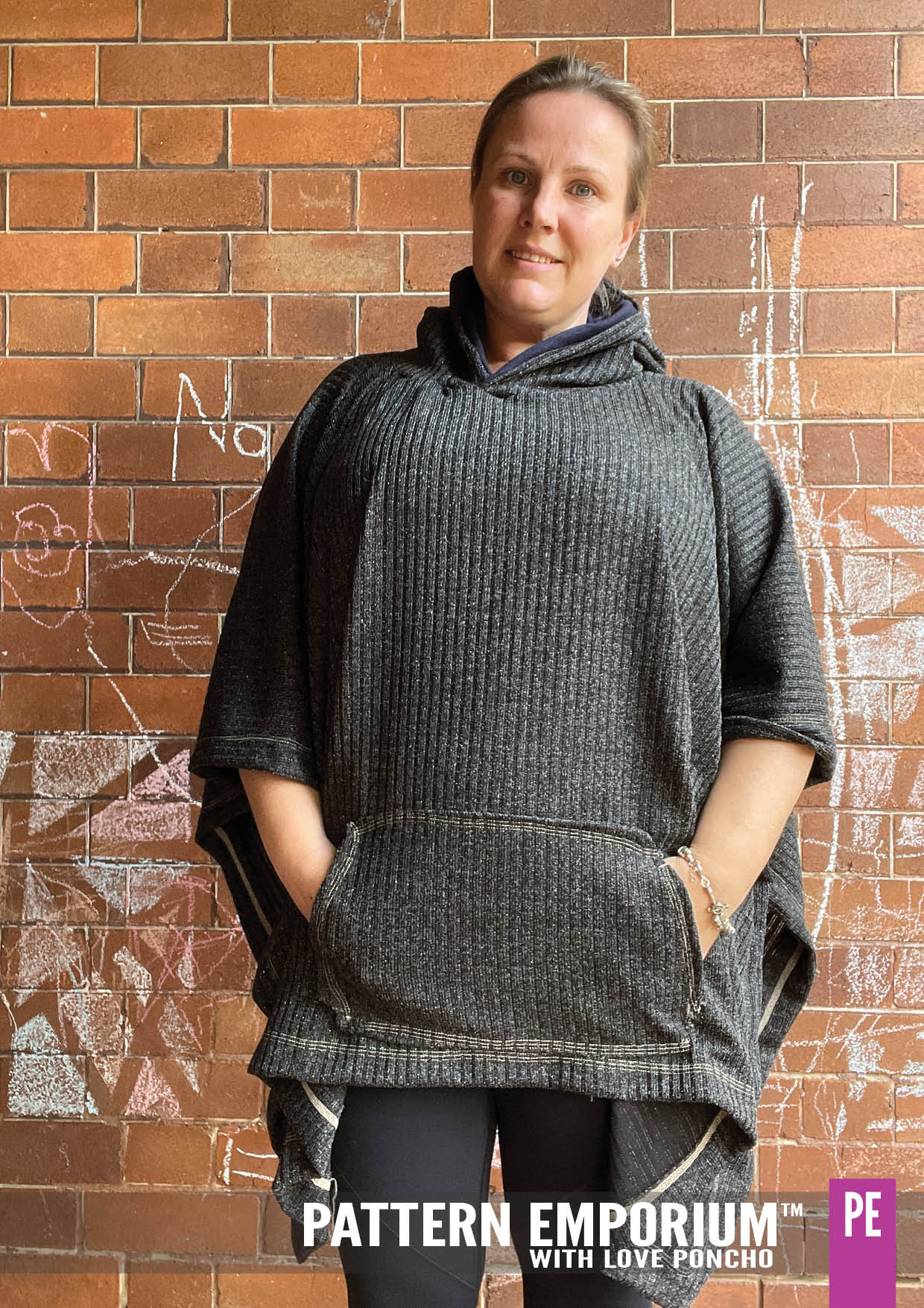 With Love | Poncho PDF Sewing Pattern - Image 116
