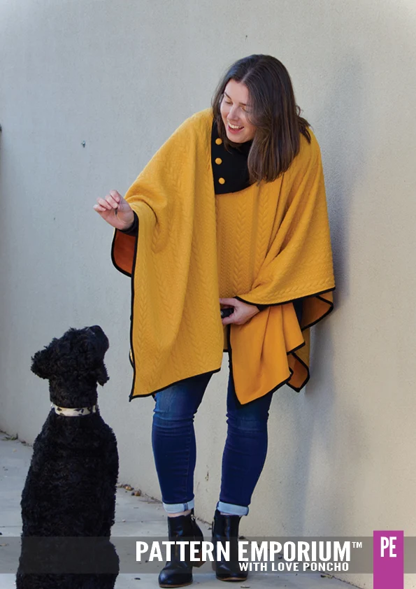 With Love | Poncho PDF Sewing Pattern - Image 33