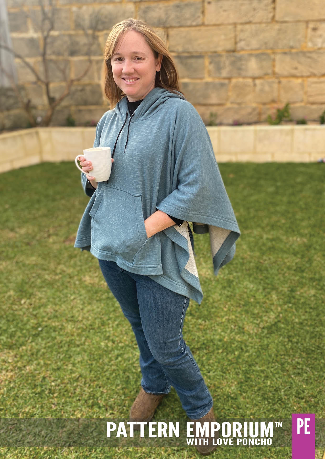 With Love | Poncho PDF Sewing Pattern - Image 56
