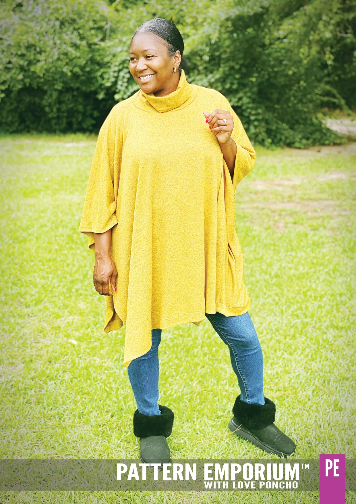 With Love | Poncho PDF Sewing Pattern - Image 59