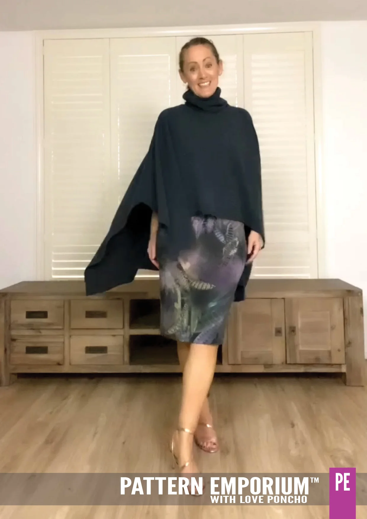 With Love | Poncho PDF Sewing Pattern - Image 89