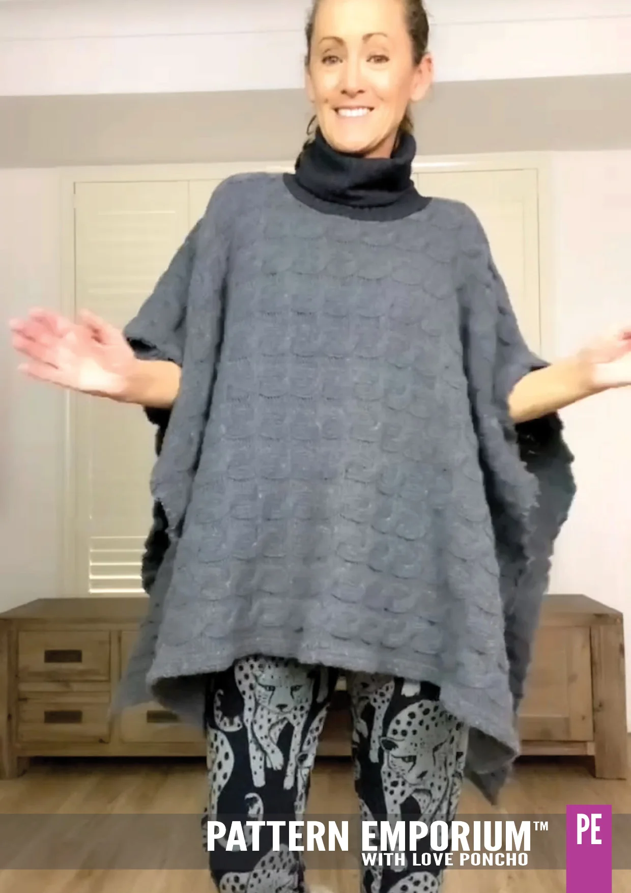 With Love | Poncho PDF Sewing Pattern - Image 96